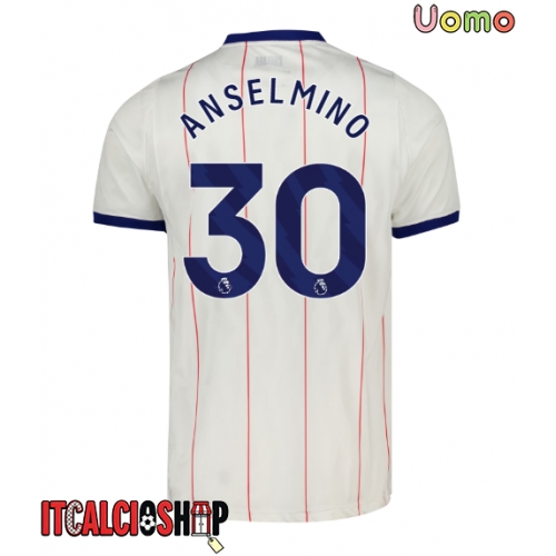 Chelsea Aaron Anselmino #30 Terza Maglia 2026-27 Manica Corta